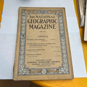 美国发货national geographic美国国家地理1912年5月 D阿拉斯加专辑，美国渔业，加州农场 含马特洪峰图