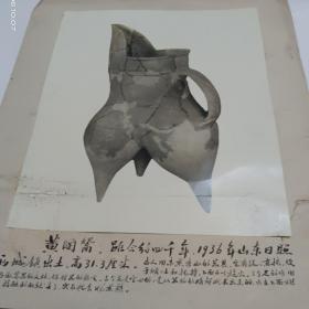 六十年代照片一张 陶鬶 无锡师范（历史研究组）宣传展览版 39X34厘米（内29X25厘米）九五品A医上区