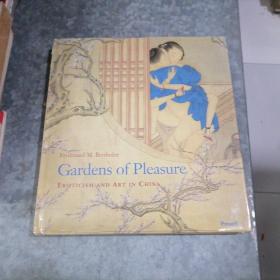 英文版： Gardens of Pleasure : Eroticism and Art in China 大12开精装品好 中排书架上