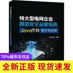 特大型电网企业网络安全从业指南:Java代码审计与分析