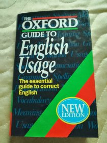 THE OXFORD GUIDE TO English Usage