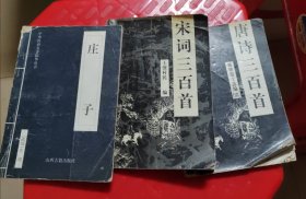 中华传世名著精华丛书：《唐诗三百首》《宋词三百首》《庄子》品差看图请自定