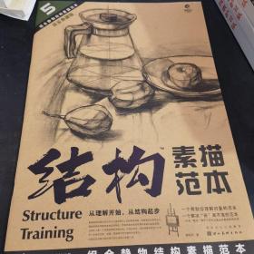 造型基础训练方法丛书5：组合静物结构素描范本（黄金典藏版）