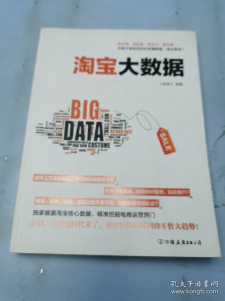 《淘宝大数据》：（用数字告诉你网店经营的秘密，大数据时代的分析报告帮你制定最佳的竞争策略）