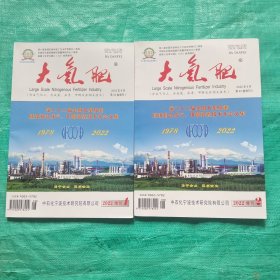 大氮肥(2022年9月 笫45卷 增刊1.2)合售