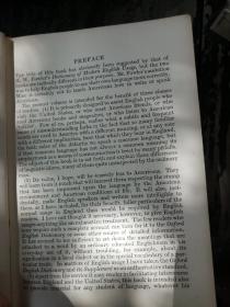 A Dictionary of Modern English Usage现代英语用法字典（馆藏1935年带个藏书票