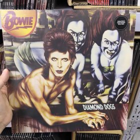 现货包邮 大卫鲍伊 David Bowie Diamond Dogs LP 黑胶唱片LP拍下不接受退款，全新未拆封唱片，所有唱片运输痕迹在所难免，不承担唱片内部不可见问题，如跳针、有炒豆声、划痕等问题！不承担运输冲顶、小折角等，偏远地区不包邮！