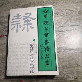 钢笔隶篆草书精品集