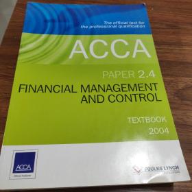 Acca paper 2.4
Financial management and control