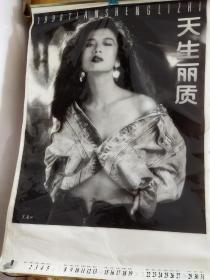 1996年中古挂历，12张齐全