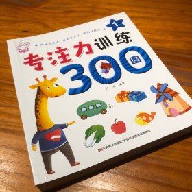 专注力训练300图 全套8册提高儿童专注力全脑思维训练教材幼儿园连线左右脑开发2-3-6岁宝宝找不同图画捉迷藏小学生益智迷宫书