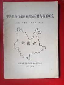 中国西南与东南亚经济合作与发展研究