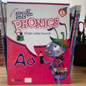 【去上学】E-Future出版社6-12岁少儿英语EFL Phonics 1级别 零基础英语启蒙 小学音标字母发音