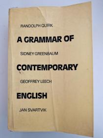 A Grammar of Contemporary English. Randolph Quirk, Sidney Greenbaum, Geoffrey Leech, Jan Svartvik  当代英语语法