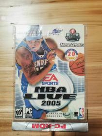 NBA Live 2005(游戏光盘)