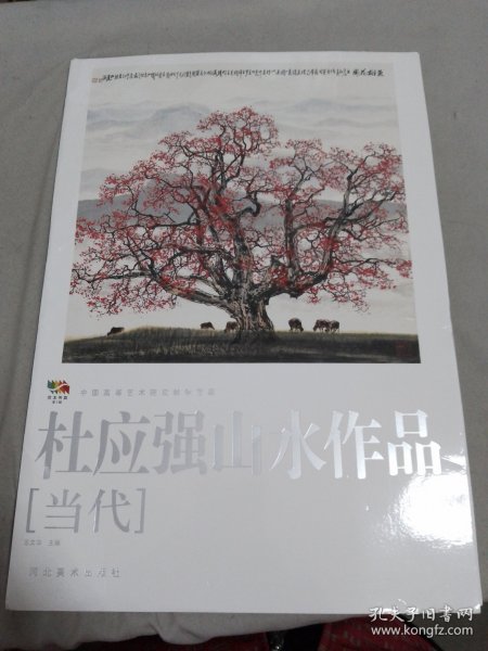 中国高等艺术院校教学范画 杜应强山水作品(当代)活页16张