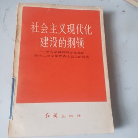 社会主义现代化建设的幻纲领 一学习胡耀邦同志在党的第十二次全国代表大会上的报告（品相如图，书内干净，书完整，看清图片）