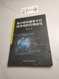 地方政府融资平台债务风险管理研究