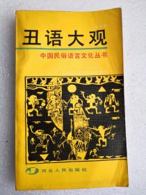 中国民俗语言文化丛书：丑语大观