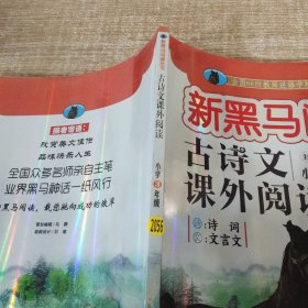 新黑马阅读 古诗文课外阅读. 小学三年级