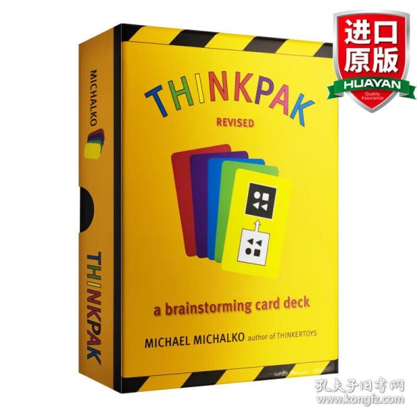 Thinkpak: A Brainstorming Card Deck [With 64-Page Instruction Booklet]