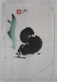 宋小川国画作品，一张，软件，小幅，可爱精美