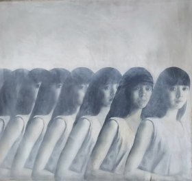 八九十年代美院老教授120*130cm，油画，无款