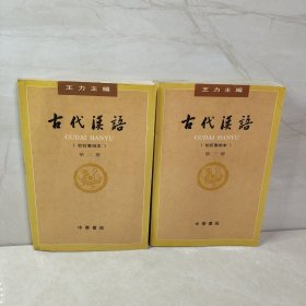 古代汉语 第二册 第三册（2册合售）