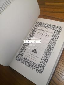 Shakespeare : Poems EVERYMAN'S LIBRARY POCKET POETS 人人文庫口袋詩集