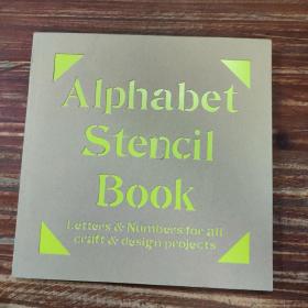 Alphabet Stencil Book