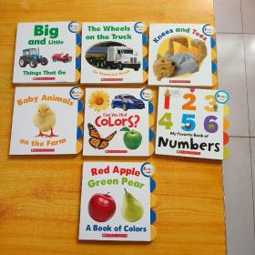 Baby Animals on the Farm+Can You Find Colors?+My Favorite Book of Numbers+Red Apple Green Pear+Knees and Toes+The Wheels on the Truck+Big and Little  共7本合售 32开 精装【内页干净】