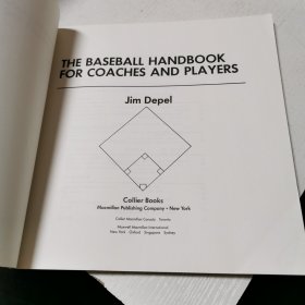 英文原版THE BASEBALL HANDBOOK FOR COACHES AND PLAYERS教练和球员的棒球手册