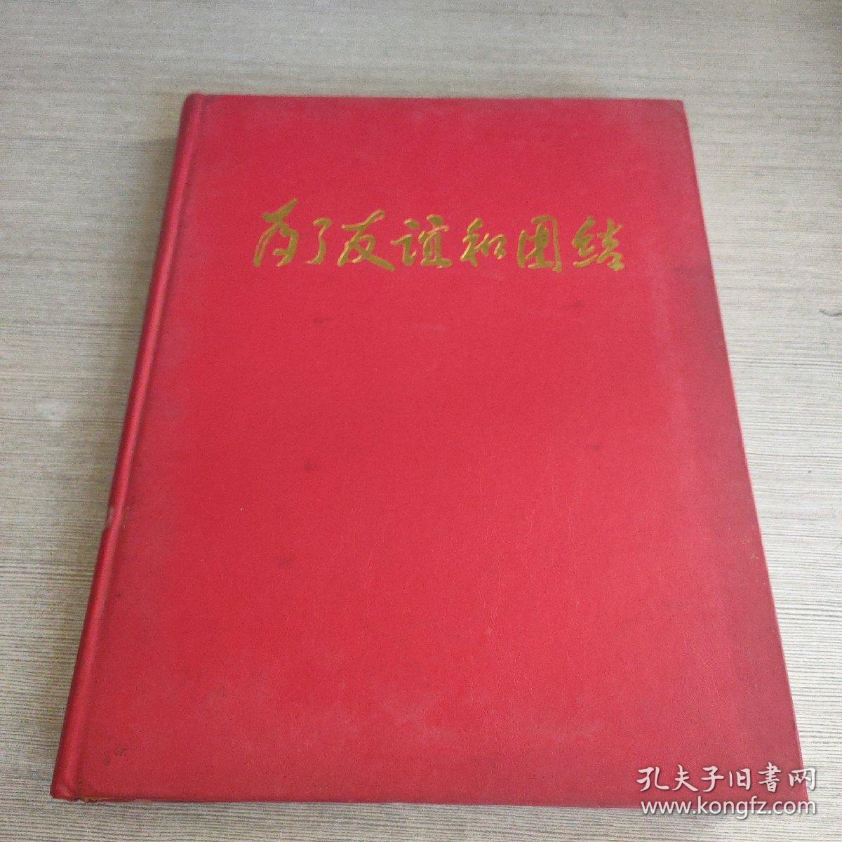 为了友谊和团结