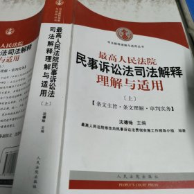 最高人民法院民事诉讼法司法解释理解与适用