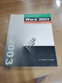 Word 2003中文字处理