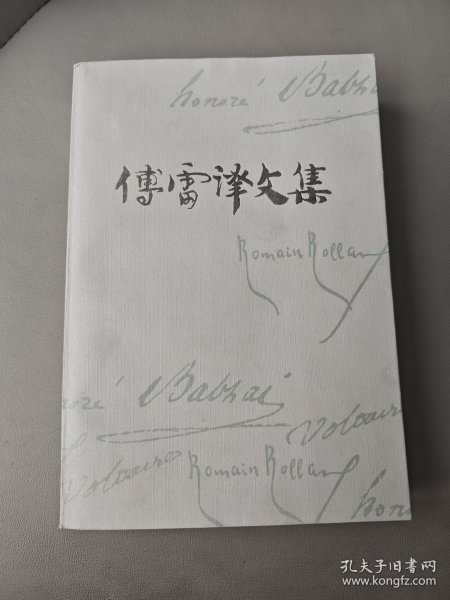 傅雷译文集（第十四卷）