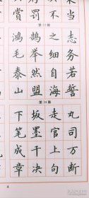 成语连环八百阵钢笔楷书字帖