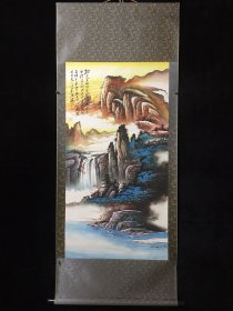 编号PM：11（一） 尺寸高x宽：171cm×79cm 画芯高x宽：114cm×60cm