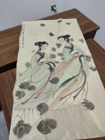 两个仕女画