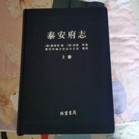 泰安府志 上册 清代