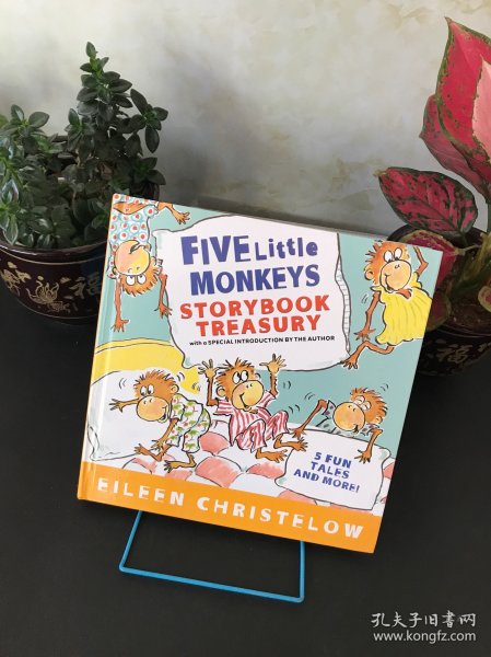 Five Little Monkeys Storybook Treasury  五只小猴子 英文原版