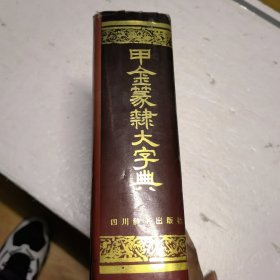 甲金篆隶大字典