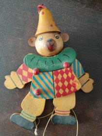 八十年代实木手工制作活动木偶玩具 感兴趣的话点“我想要”和我私聊吧～