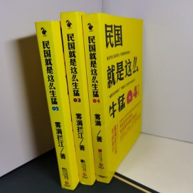 民国就是这么生猛 02.辛亥革命，03.激战北洋，04.袁氏称帝 共3本合售（正版实拍） 9787539947181，9787539944739