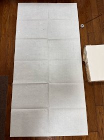 老宣纸 四尺整张3包（每包40张）尺寸长140cm，宽70cm。（应该是60年代的老宣纸）