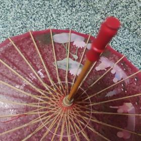 杭州西湖丝绸彩色伞一把（长34厘米）