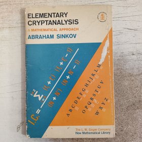 Elementary Cryptanalysis [基础密码分析学] A MATHEMATICAL APPROACH