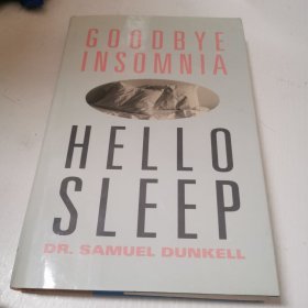 英文原版Goodbye Insomnia Hello Sleep再见失眠你好睡眠