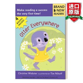英文原版 Otter Everywhere: Brand New Readers 水獭无处不在 儿童绘本 Brand New Readers分级阅读 英文版 进口英语原版书籍