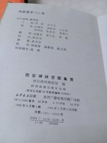 西安碑林百图集赏 西安碑林博物馆 编